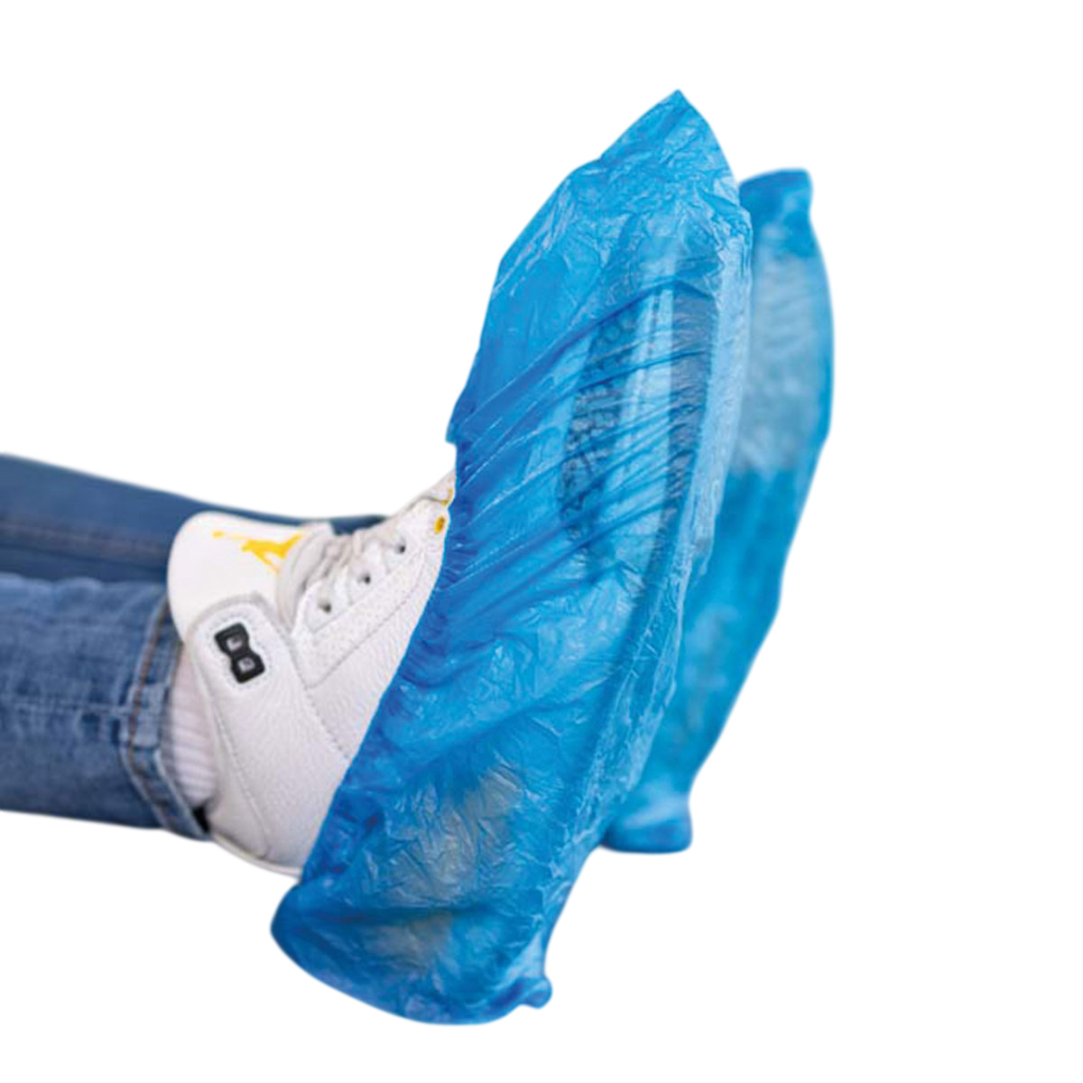 Wasserdichte Schuhüberzüge mit elastischer Öffnung, hellblau