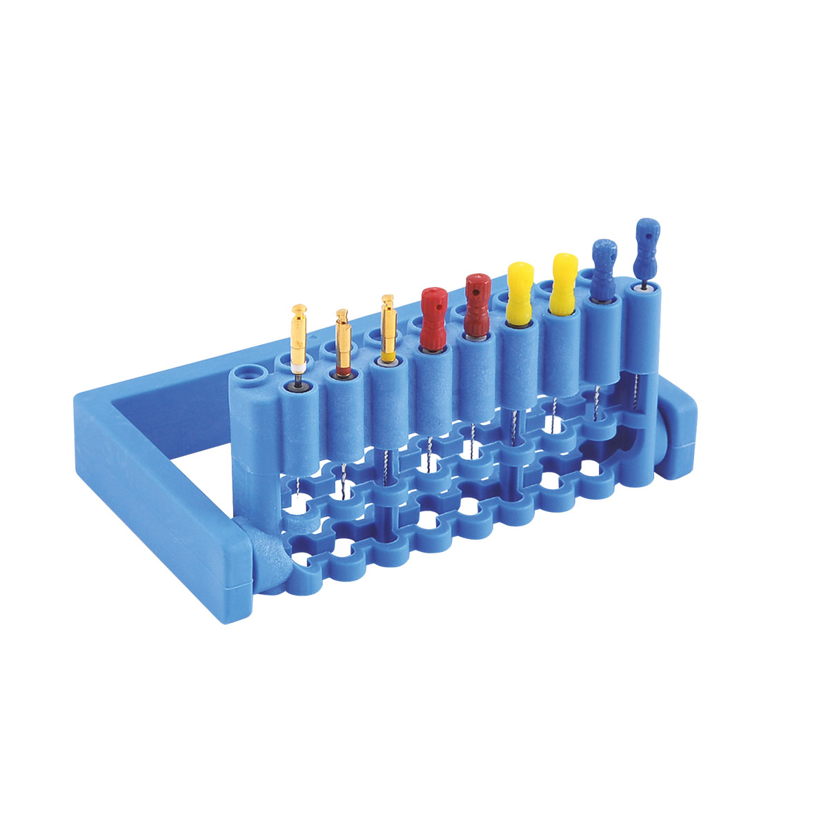 Autoklavierbarer Endoständer mit 18 Löchern